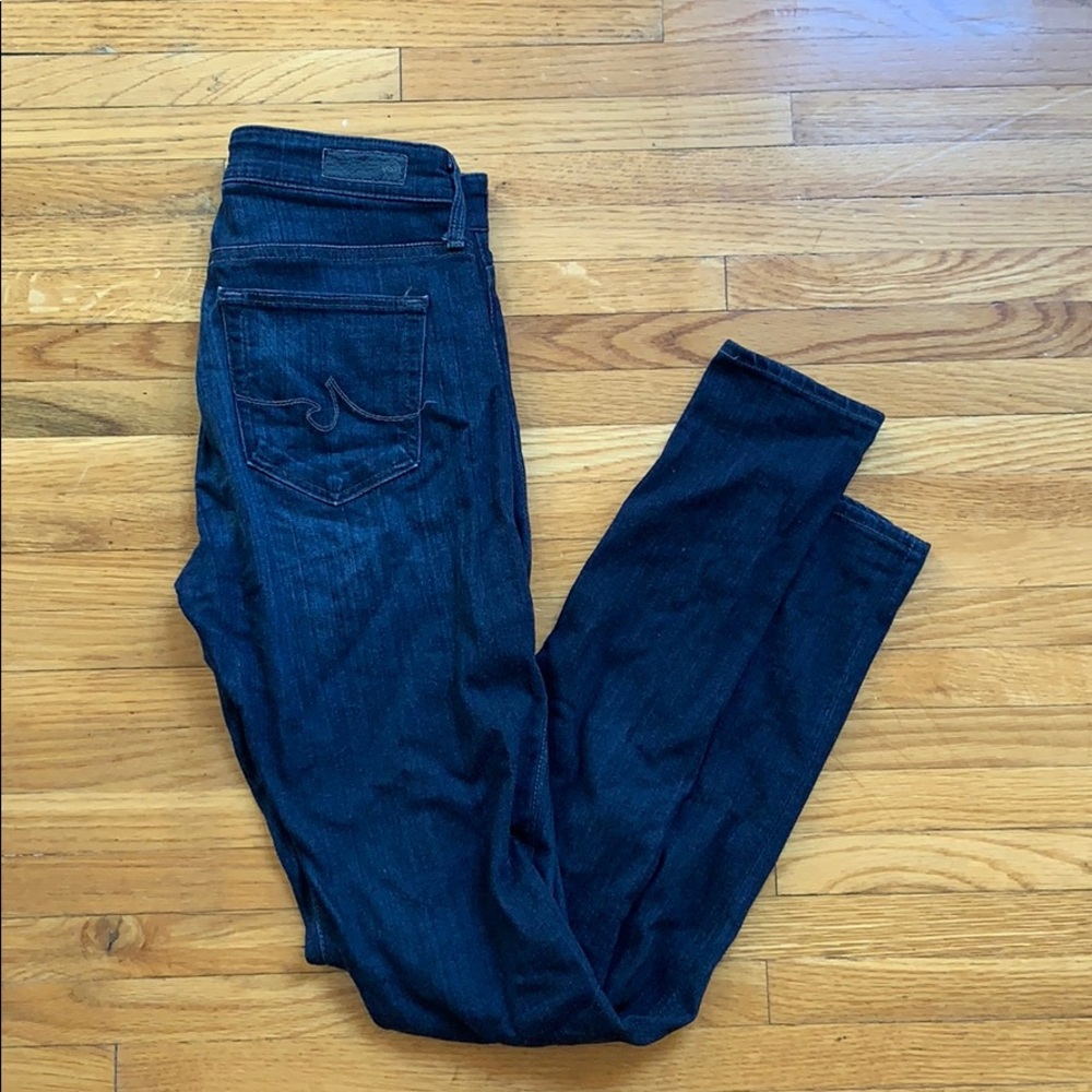 AG The Farrah High Rise Skinny Jeans
